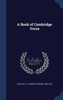 A Book of Cambridge Verse
