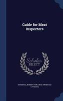 Guide for Meat Inspectors