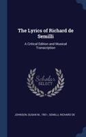 The Lyrics of Richard De Semilli