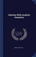 Calculus With Analytic Geometry