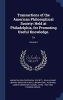 Transactions of the American Philosophical Society