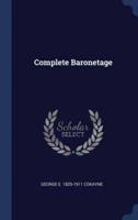 Complete Baronetage