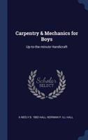 Carpentry & Mechanics for Boys