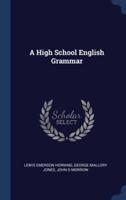A High School English Grammar