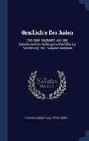 Geschichte Der Juden