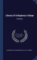 Library Of Allegheny College