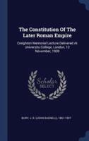 The Constitution Of The Later Roman Empire