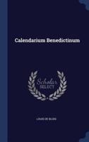 Calendarium Benedictinum