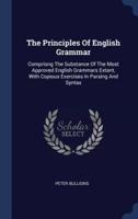 The Principles Of English Grammar