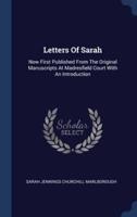Letters Of Sarah