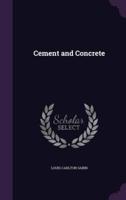 Cement and Concrete