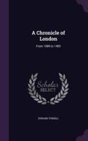 A Chronicle of London