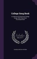 College Song Book