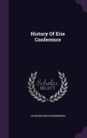 History Of Erie Conference