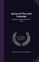 Syntax Of The Latin Language