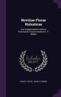 Novitiae Florae Holsaticae
