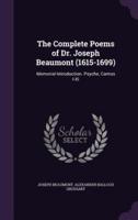 The Complete Poems of Dr. Joseph Beaumont (1615-1699)