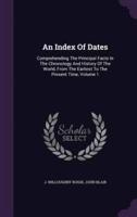 An Index Of Dates