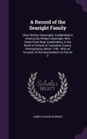 A Record of the Searight Family