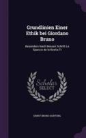 Grundlinien Einer Ethik Bei Giordano Bruno