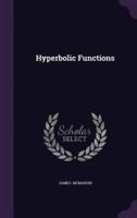 Hyperbolic Functions