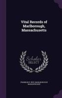 Vital Records of Marlborough, Massachusetts