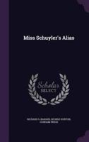 Miss Schuyler's Alias