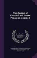 The Journal of Classical and Sacred Philology, Volume 3