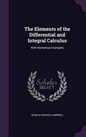 The Elements of the Differential and Integral Calculus