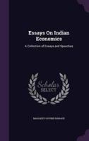 Essays On Indian Economics