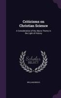 Criticisms on Christian Science