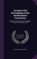Journal of the Proceedings of the Southwestern Convention