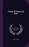 A Book of Prayers for Boys