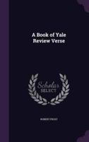 A Book of Yale Review Verse