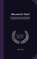 Who Was St. Titus?