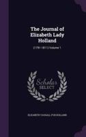 The Journal of Elizabeth Lady Holland