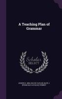 A Teaching Plan of Grammar