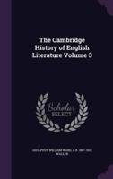 The Cambridge History of English Literature Volume 3