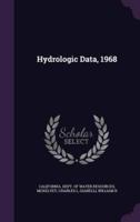 Hydrologic Data, 1968