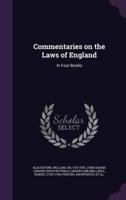 Commentaries on the Laws of England