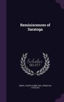 Reminiscences of Saratoga