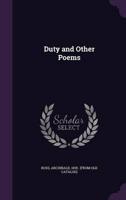 Duty and Other Poems