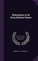 Elimination of Oil From Exhaust Steam
