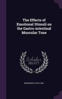 The Effects of Emotional Stimuli on the Gastro-Intestinal Muscular Tone