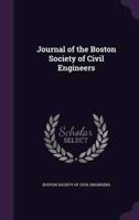 Journal of the Boston Society of Civil Engineers