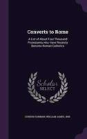 Converts to Rome