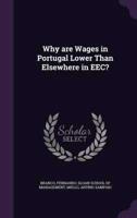 Why Are Wages in Portugal Lower Than Elsewhere in EEC?