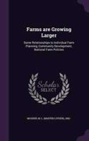 Farms Are Growing Larger