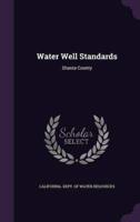 Water Well Standards