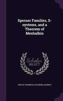 Sperner Families, S-Systems, and a Theorem of Meshalkin